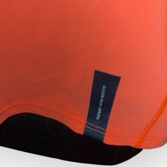 NWT ATHLETA x Allyson Felix Ultimate Legend Tank - Plus 1X Racing Red (Orange) - Picture 3 of 11